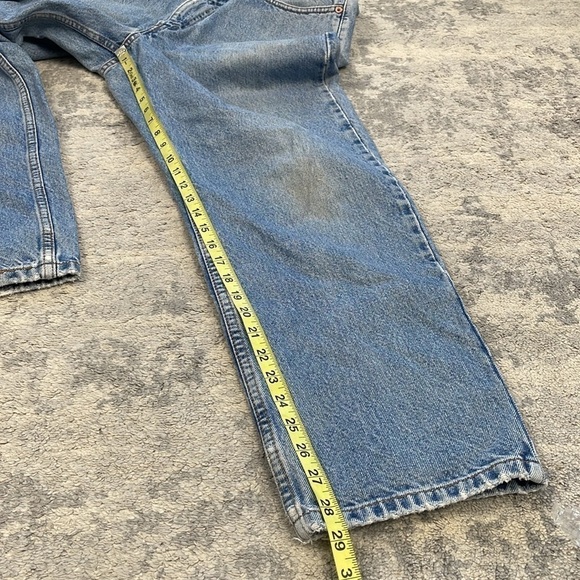 Vintage Levis 550 Relaxed Fit Jeans Rigid Denim Sz 34x29 - Picture 7 of 16